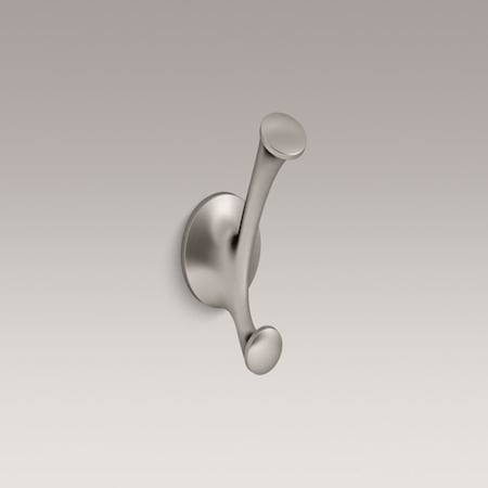 Kohler Kohler Elliston Brushed Nickel Silver Robe Hook R72788-BN